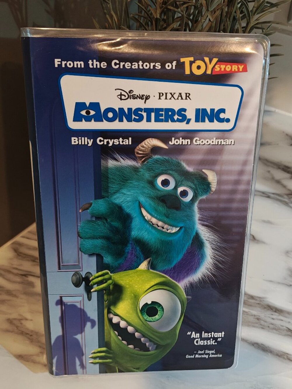 Disney Pixar Monsters Inc VHS 2002 Original Clamshell Case
